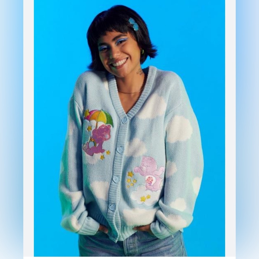 Care Bears Cloud Chunky Knit Cardigan